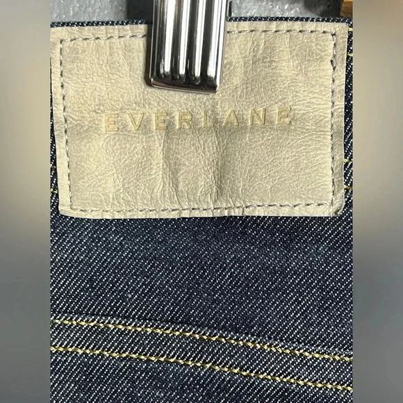 EVERLANE The Way High Skinny Jean Dark Indigo 32 Regular - Picture 6 of 6